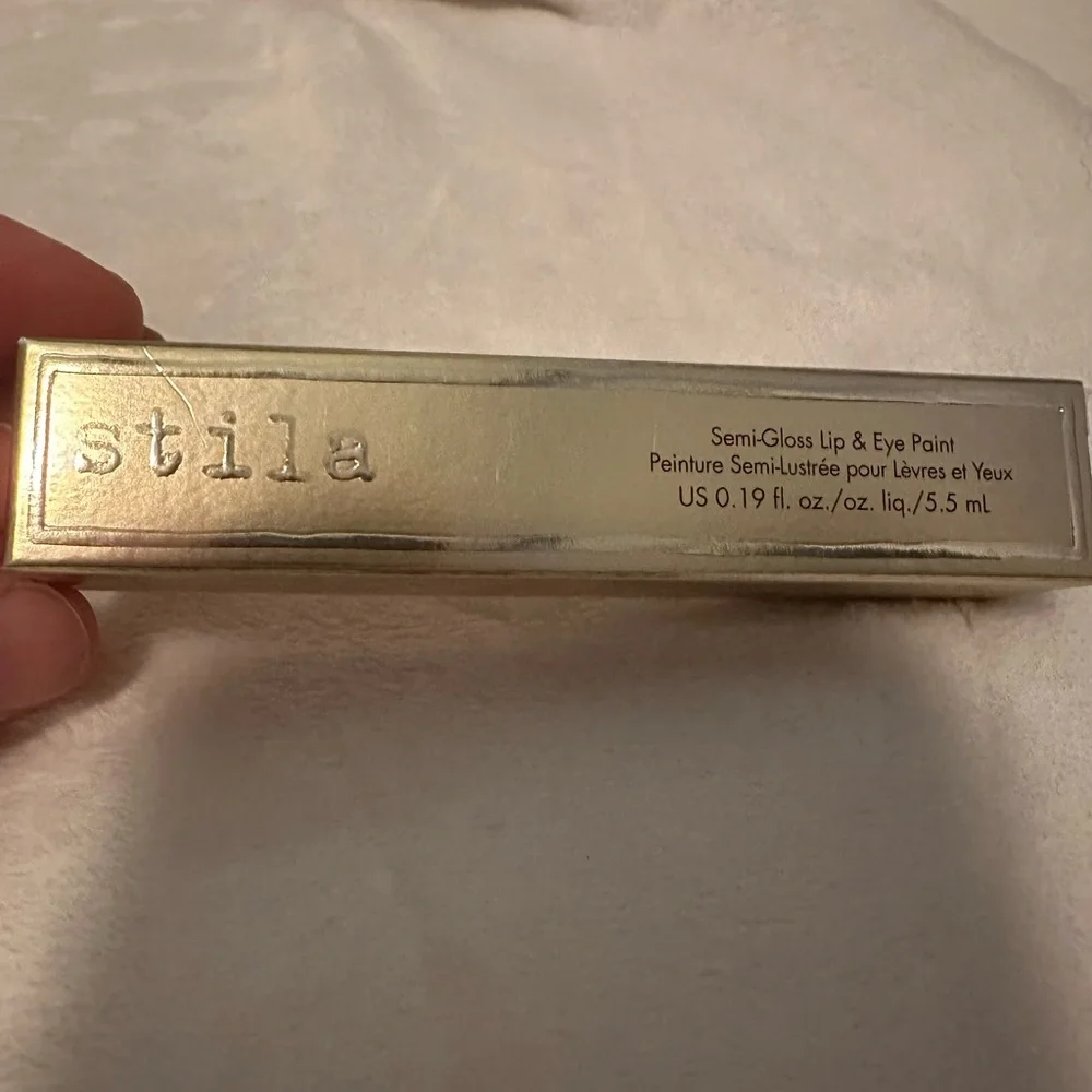 Stila Semi-Gloss Lip And Eye Paint -‎ Donatello, 0.19 oz